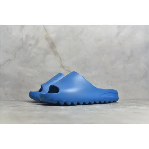 Adidas Yeezy Slide "Azure" — Bright Blue / Tonal