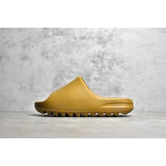 Adidas Yeezy Slide "Ochre" — Earthy Yellow / Tonal