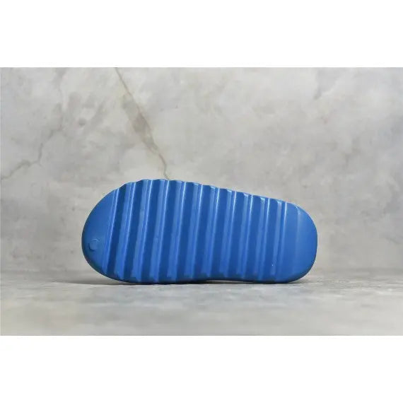 Adidas Yeezy Slide "Azure" — Bright Blue / Tonal