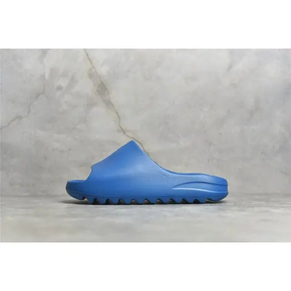 Adidas Yeezy Slide "Azure" — Bright Blue / Tonal