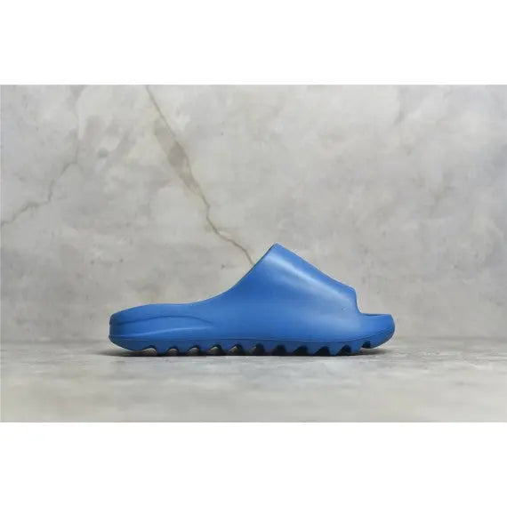 Adidas Yeezy Slide "Azure" — Bright Blue / Tonal